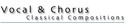 Vocal And Chorus Compositions in Amherst, MA Vocal And Chorus Compositions in Amherst, MA